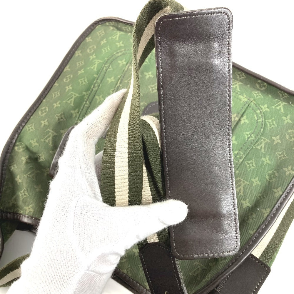 LOUIS VUITTON M92322 モノグラムミニ ブザスマリーケイト カバン 斜め掛け ショルダーバッグ レザー/キャンバス ユニセックス カーキ