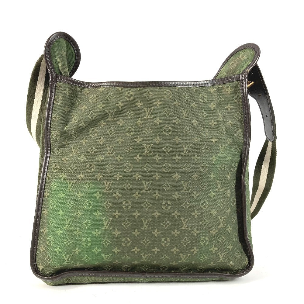 LOUIS VUITTON M92322 モノグラムミニ ブザスマリーケイト カバン 斜め掛け ショルダーバッグ レザー/キャンバス ユニセックス カーキ
