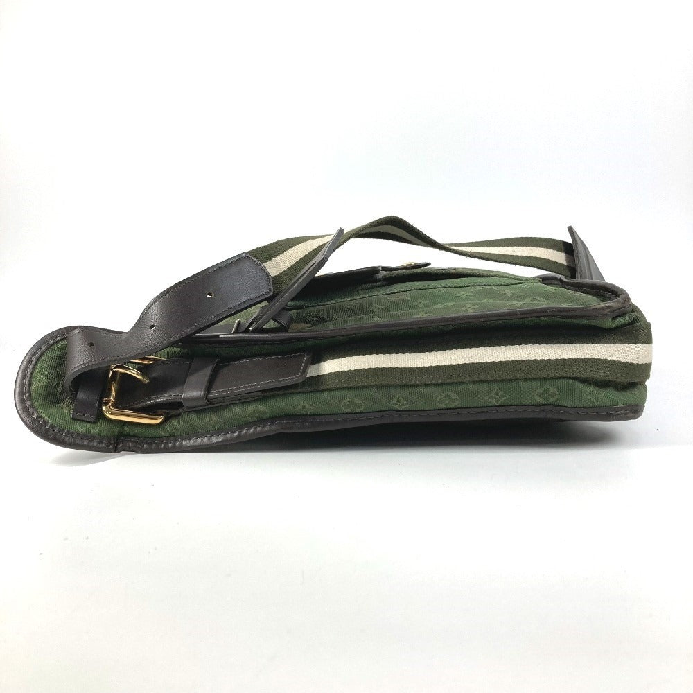 LOUIS VUITTON M92322 モノグラムミニ ブザスマリーケイト カバン 斜め掛け ショルダーバッグ レザー/キャンバス ユニセックス カーキ