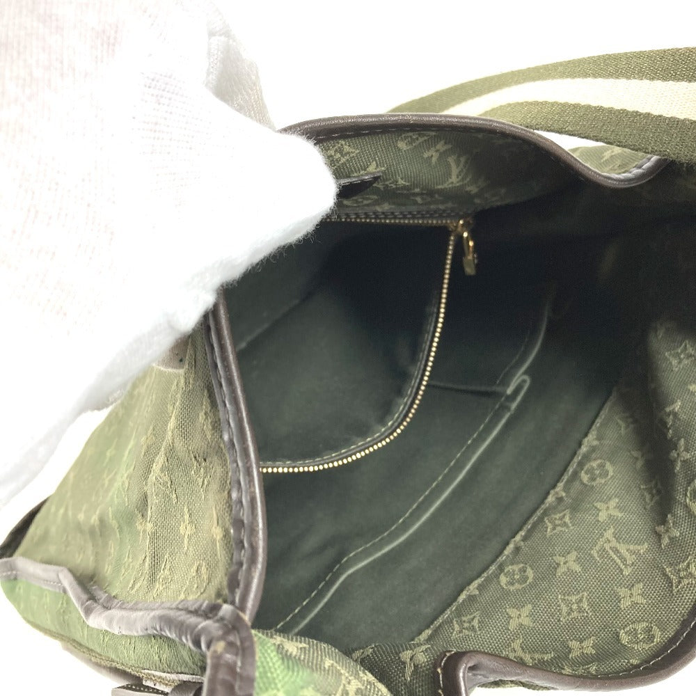 LOUIS VUITTON M92322 モノグラムミニ ブザスマリーケイト カバン 斜め掛け ショルダーバッグ レザー/キャンバス ユニセックス カーキ