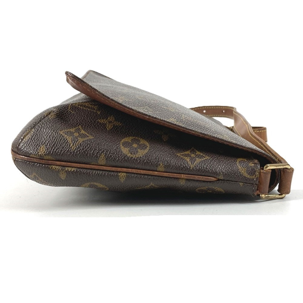 LOUIS VUITTON M51257 モノグラム ミュゼット タンゴ ミュゼットタンゴ カバン 肩掛け ショート フラップ ショルダーバッグ モノグラムキャンバス ユニセックス ブラウン