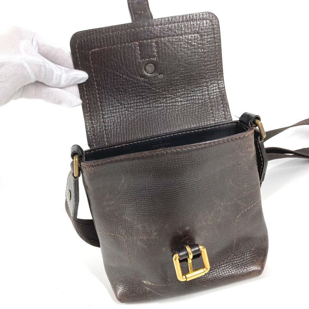 LOUIS VUITTON M92995 ユタ ユマ カバン 斜め掛け ポシェット ショルダーバッグ ユタレザー ユニセックス カフェ ブラウン