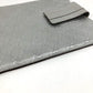GUCCI 256575 GG iPad Case iPad Tablet Case Cover Guccissima Leather Unisex Silver