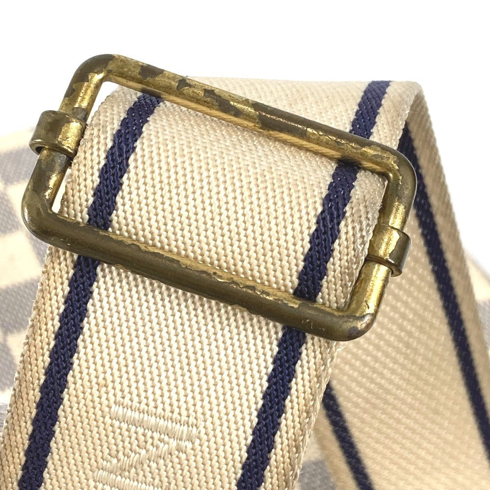 LOUIS VUITTON N51112 Damier Azur Pochette Bosphore Crossbody Bag Pochette Bosphore Crossbody Bag Shoulder Bag Damier Azur Canvas Unisex White