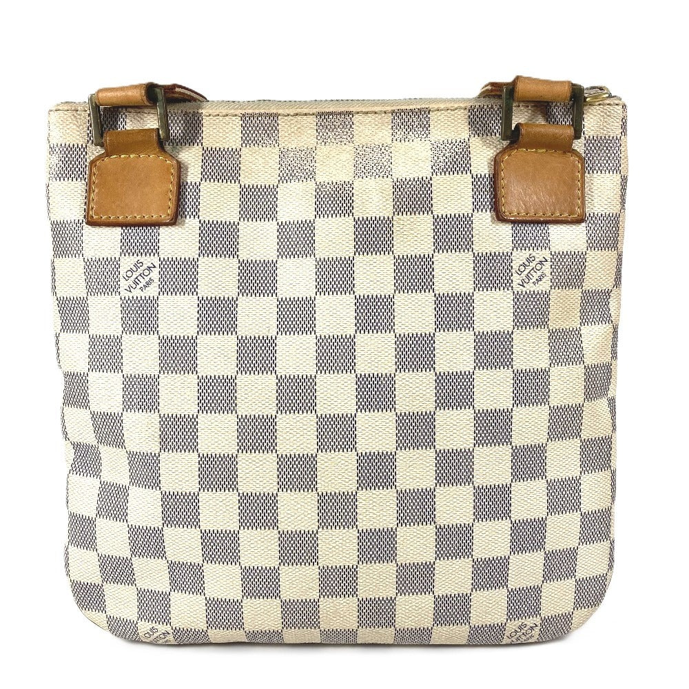 LOUIS VUITTON N51112 Damier Azur Pochette Bosphore Crossbody Bag Pochette Bosphore Crossbody Bag Shoulder Bag Damier Azur Canvas Unisex White