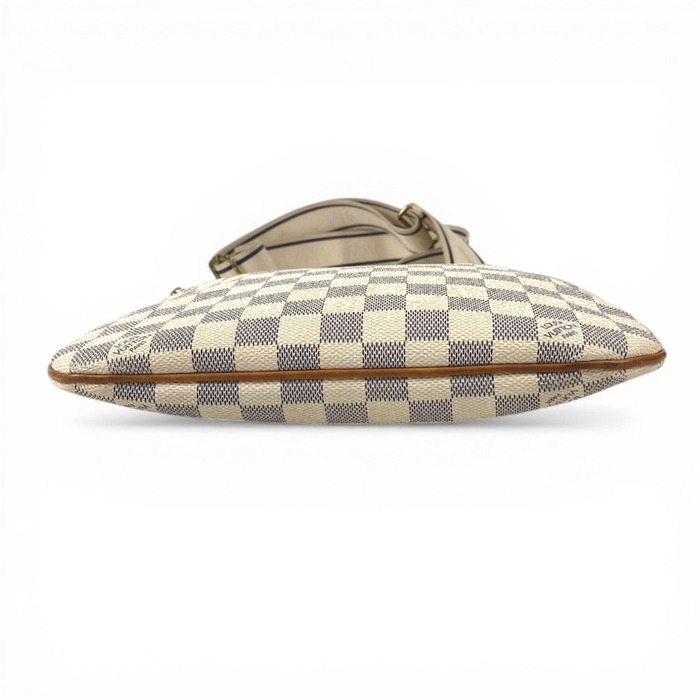 LOUIS VUITTON N51112 Damier Azur Pochette Bosphore Crossbody Bag Pochette Bosphore Crossbody Bag Shoulder Bag Damier Azur Canvas Unisex White