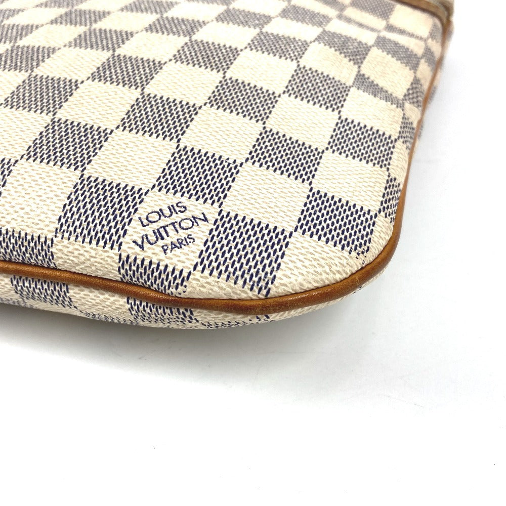 LOUIS VUITTON N51112 Damier Azur Pochette Bosphore Crossbody Bag Pochette Bosphore Crossbody Bag Shoulder Bag Damier Azur Canvas Unisex White