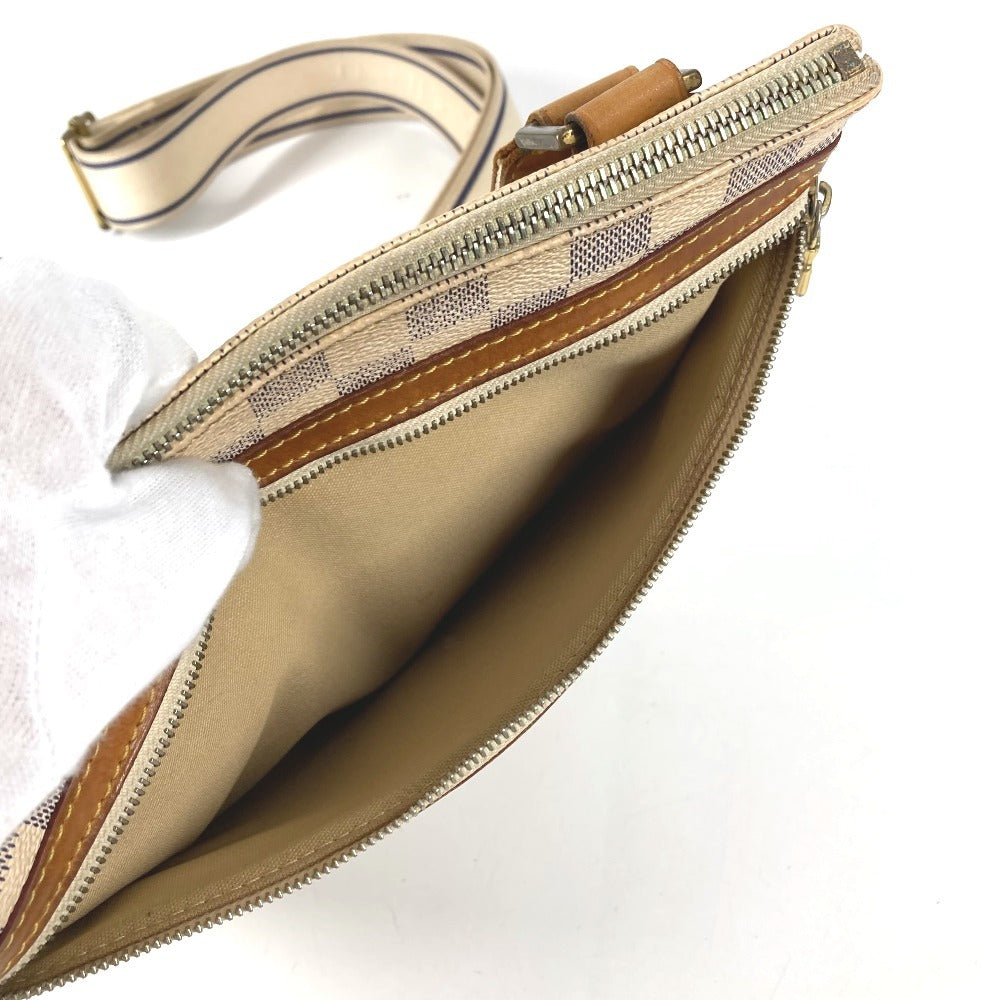LOUIS VUITTON N51112 Damier Azur Pochette Bosphore Crossbody Bag Pochette Bosphore Crossbody Bag Shoulder Bag Damier Azur Canvas Unisex White