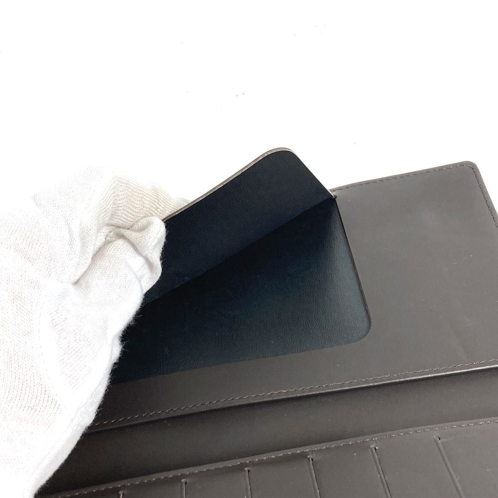 LOUIS VUITTON M66480 Monogram Glace Portefeuille Double Bi-Fold Wallet Long Wallet Monogram Glace Leather Unisex Cafe Brown