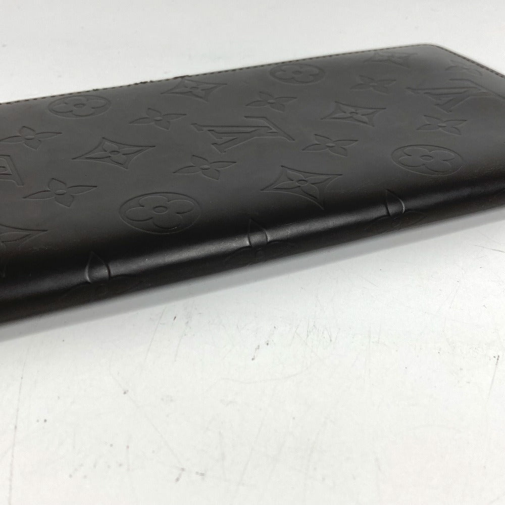 LOUIS VUITTON M66480 Monogram Glace Portefeuille Double Bi-Fold Wallet Long Wallet Monogram Glace Leather Unisex Cafe Brown