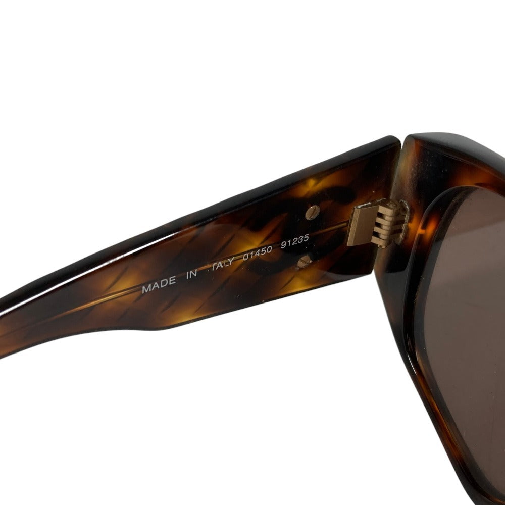 CHANEL 01450 Vintage CC Coco Mark Logo Eyeglasses Eyewear Glasses Sunglasses Plastic Women's Brown