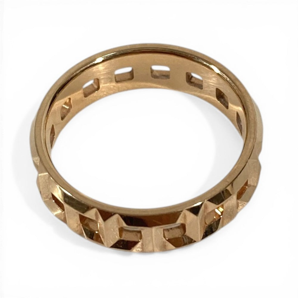 TIFFANY&Co. K18 Gold 18K T True Accessories Jewelry Ring Au750 Women's Gold