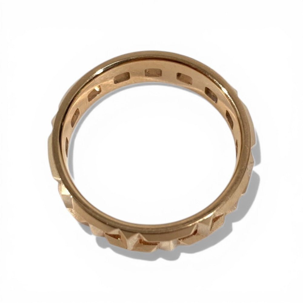 TIFFANY&Co. K18 Gold 18K T True Accessories Jewelry Ring Au750 Women's Gold