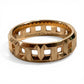 TIFFANY&Co. K18 Gold 18K T True Accessories Jewelry Ring Au750 Women's Gold