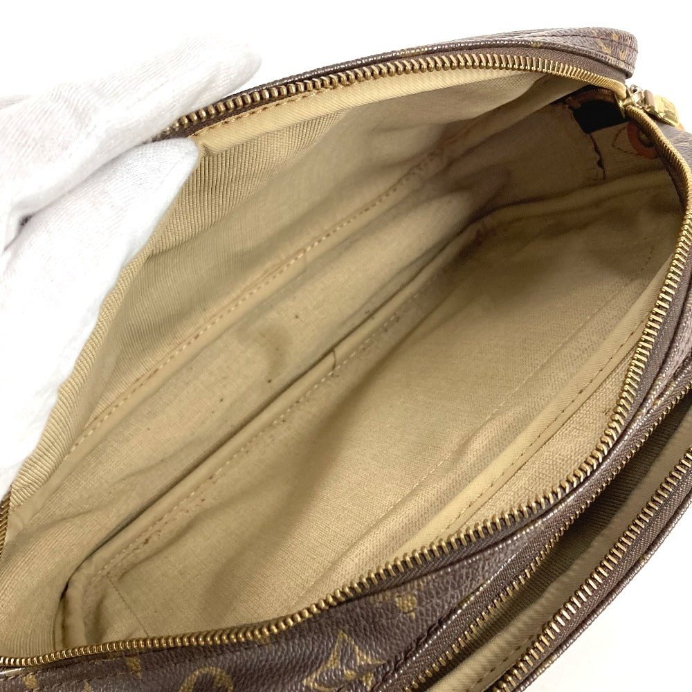 LOUIS VUITTON M45254 モノグラム リポーターPM リポーター PM 斜め掛け カバン ショルダーバッグ モノグラムキャンバス ユニセックス ブラウン