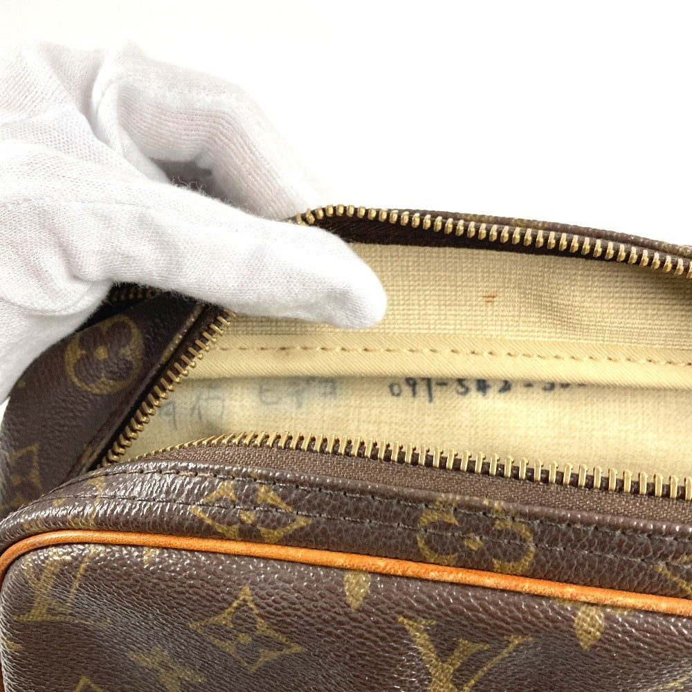 LOUIS VUITTON M45254 モノグラム リポーターPM リポーター PM 斜め掛け カバン ショルダーバッグ モノグラムキャンバス ユニセックス ブラウン