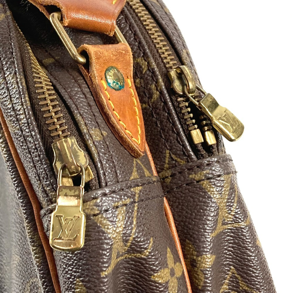 LOUIS VUITTON M45254 モノグラム リポーターPM リポーター PM 斜め掛け カバン ショルダーバッグ モノグラムキャンバス ユニセックス ブラウン