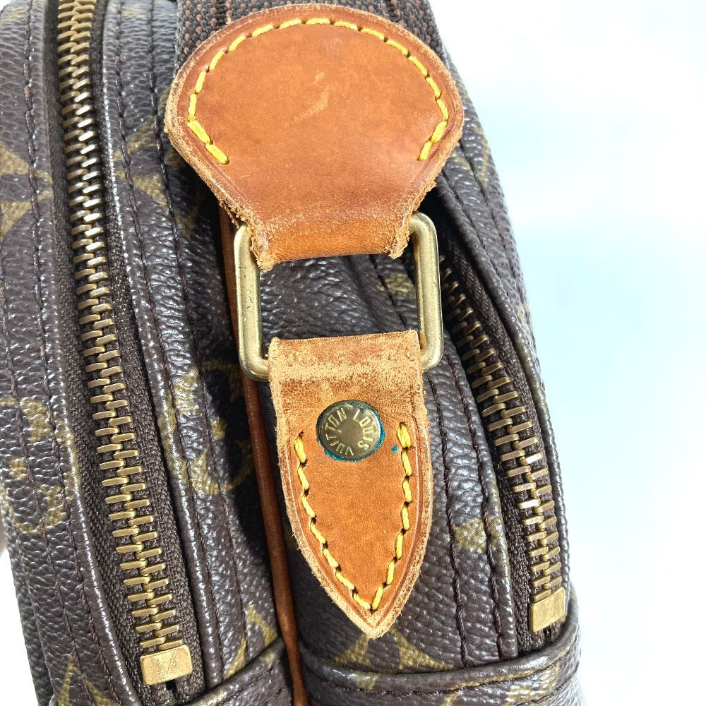 LOUIS VUITTON M45254 モノグラム リポーターPM リポーター PM 斜め掛け カバン ショルダーバッグ モノグラムキャンバス ユニセックス ブラウン