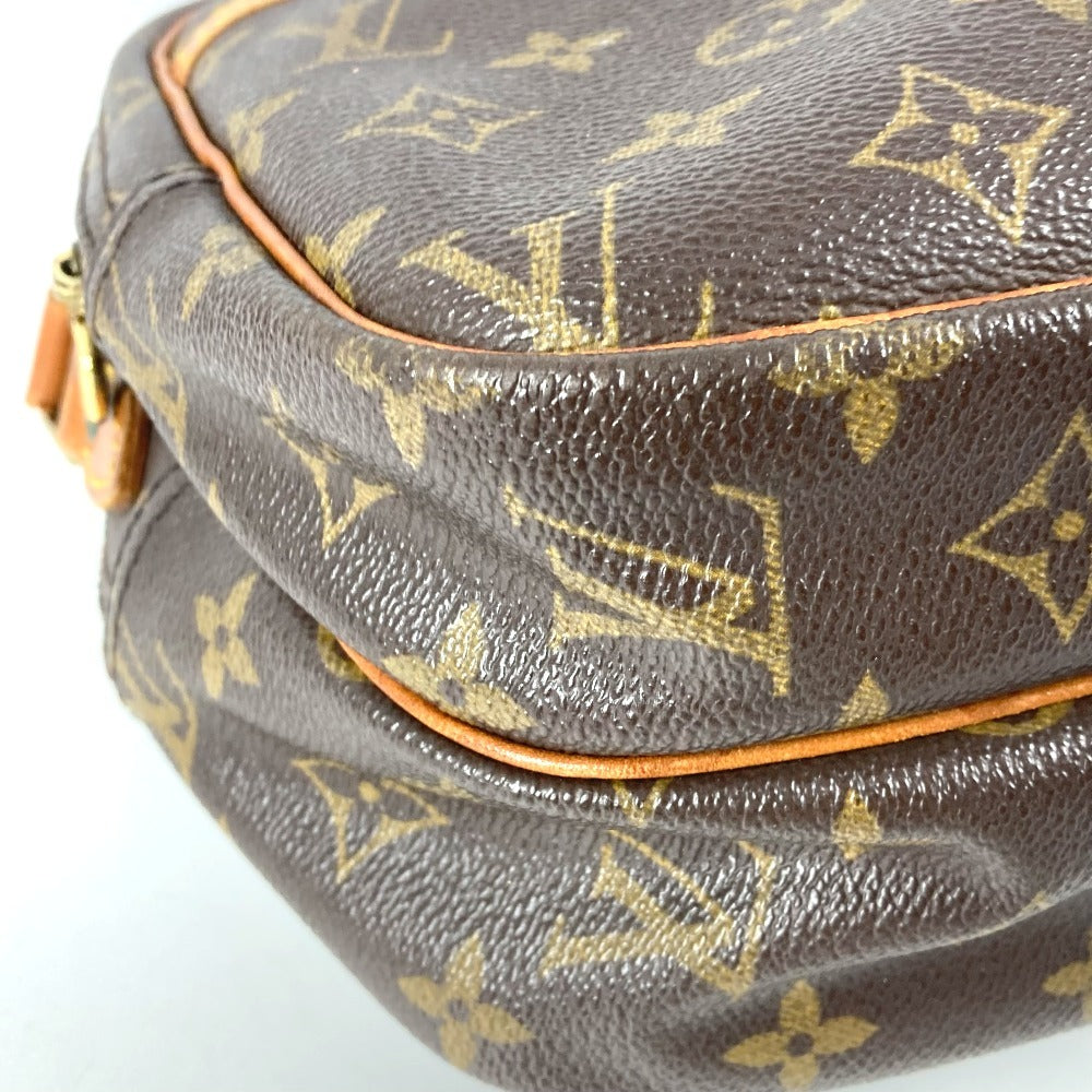 LOUIS VUITTON M45254 モノグラム リポーターPM リポーター PM 斜め掛け カバン ショルダーバッグ モノグラムキャンバス ユニセックス ブラウン