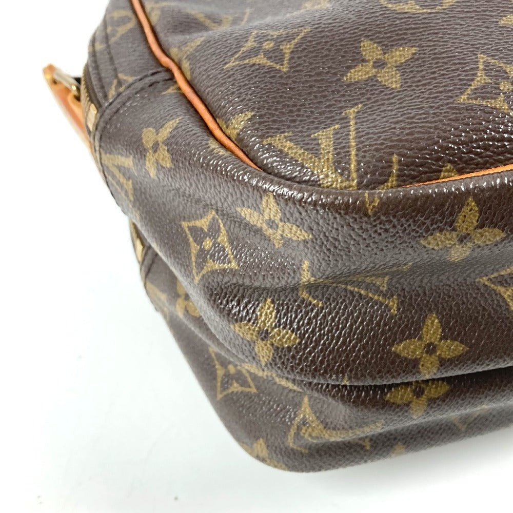 LOUIS VUITTON M45254 モノグラム リポーターPM リポーター PM 斜め掛け カバン ショルダーバッグ モノグラムキャンバス ユニセックス ブラウン