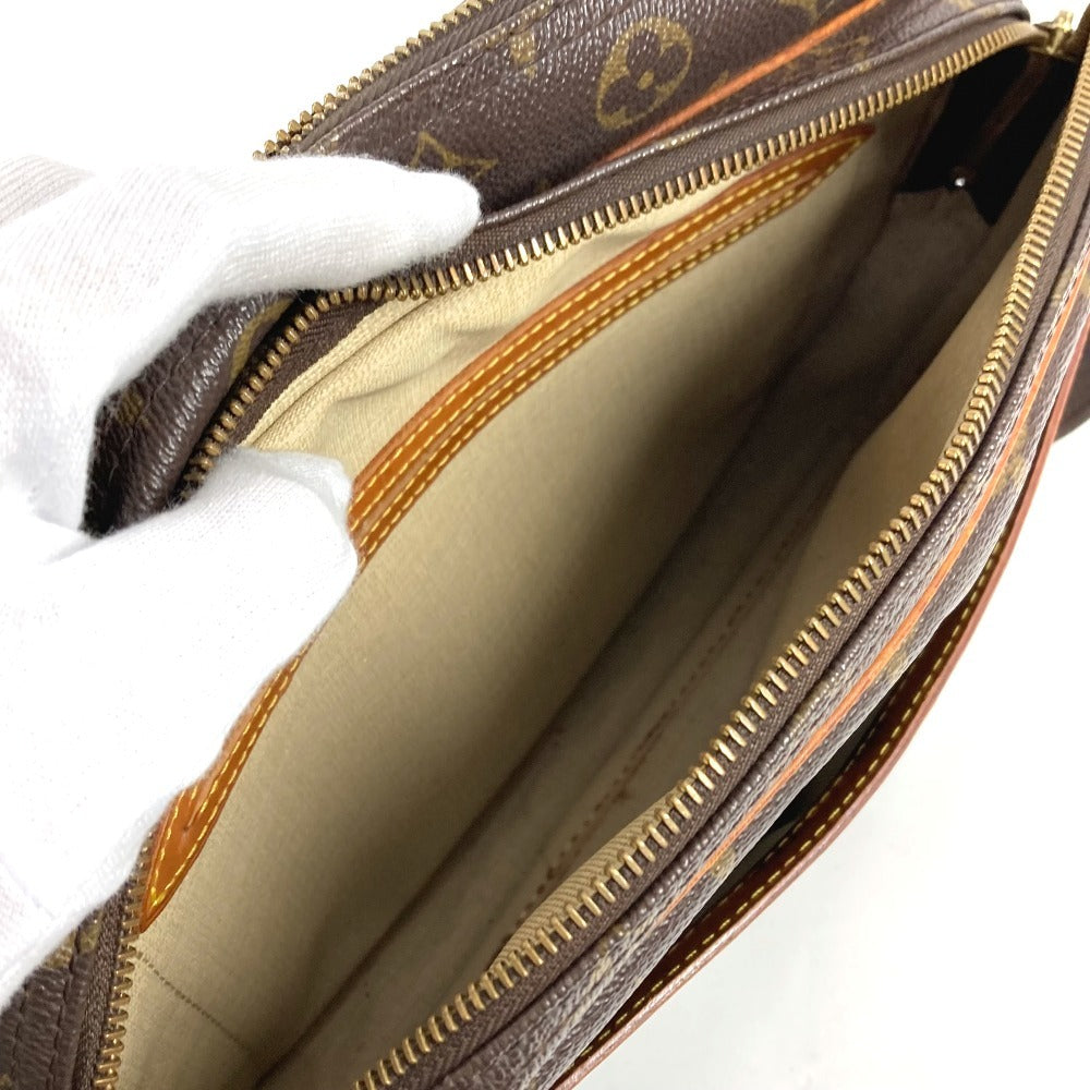 LOUIS VUITTON M45254 モノグラム リポーターPM リポーター PM 斜め掛け カバン ショルダーバッグ モノグラムキャンバス ユニセックス ブラウン