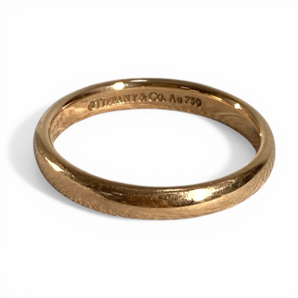 TIFFANY&Co. K18 金 18K バンド リング アクセサリー ジュエリー リング・指輪 Au750 レディース ゴールド