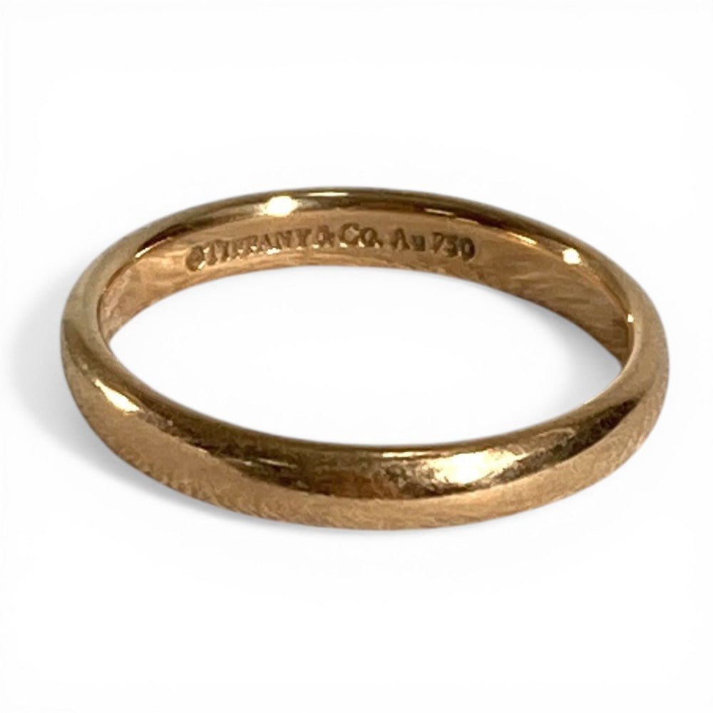 TIFFANY&Co. K18 金 18K バンド リング アクセサリー ジュエリー リング・指輪 Au750 レディース ゴールド