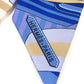 HERMES Twilly Bandeau Scarf Accessory Scarf Silk Women's Blue