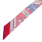 HERMES Twilly Bandeau Scarf Accessory Scarf Silk Women's Red