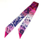 HERMES Jungle Love Twilly Bandeau Scarf Accessory Scarf Silk Women's Multicolor