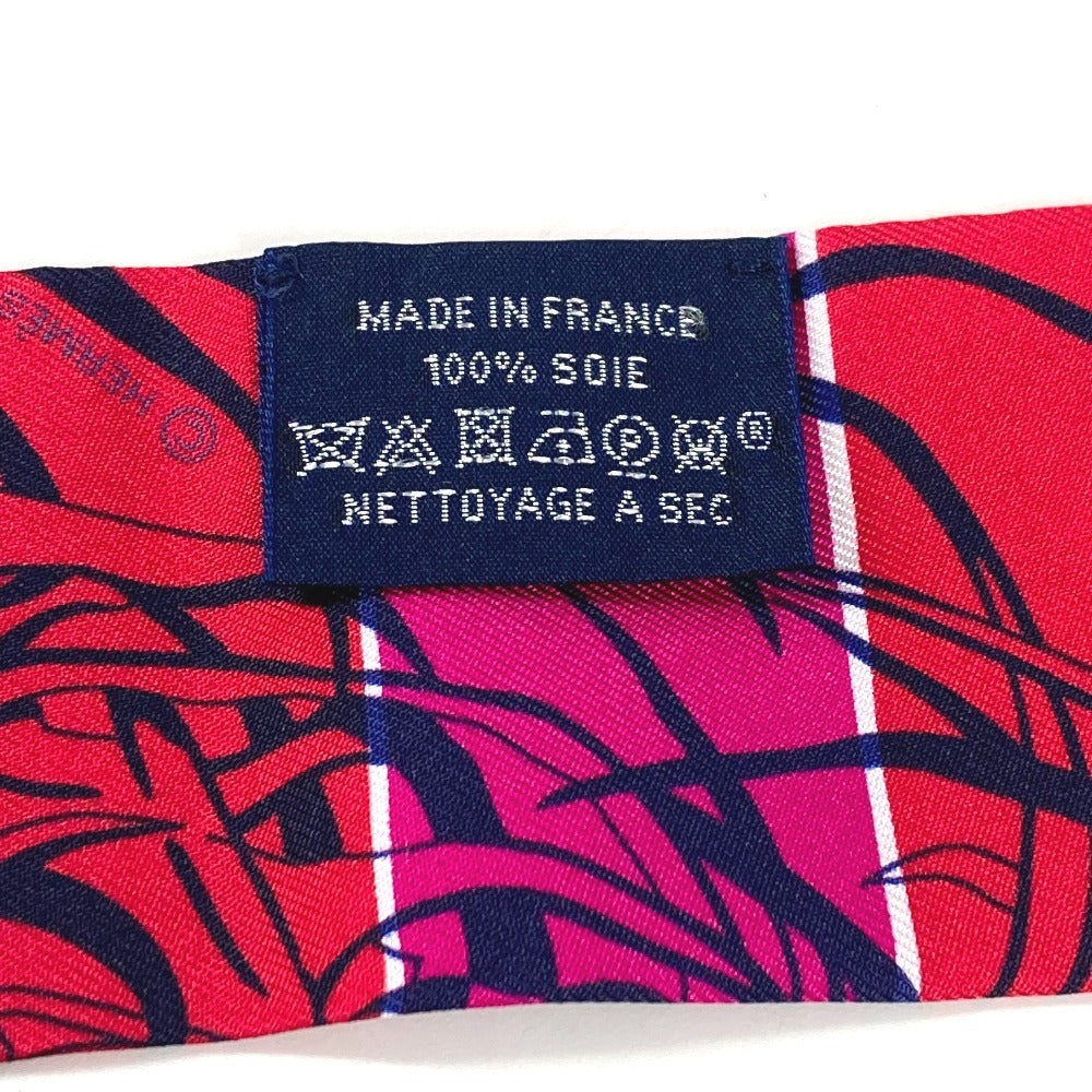 HERMES Jungle Love Twilly Bandeau Scarf Accessory Scarf Silk Women's Multicolor