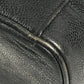 CHANEL A01998 CC ココマーク ロゴ カバン バニティバッグ 縦型 ハンドバッグ キャビアスキン レディース ブラック