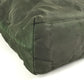 PRADA Triangle Logo Plate Shoulder Bag Tote Bag Nylon Unisex Khaki