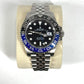 ROLEX 126710BLNR Jubilee Bracelet GMT-Master II Men's Watch SS Men's Black