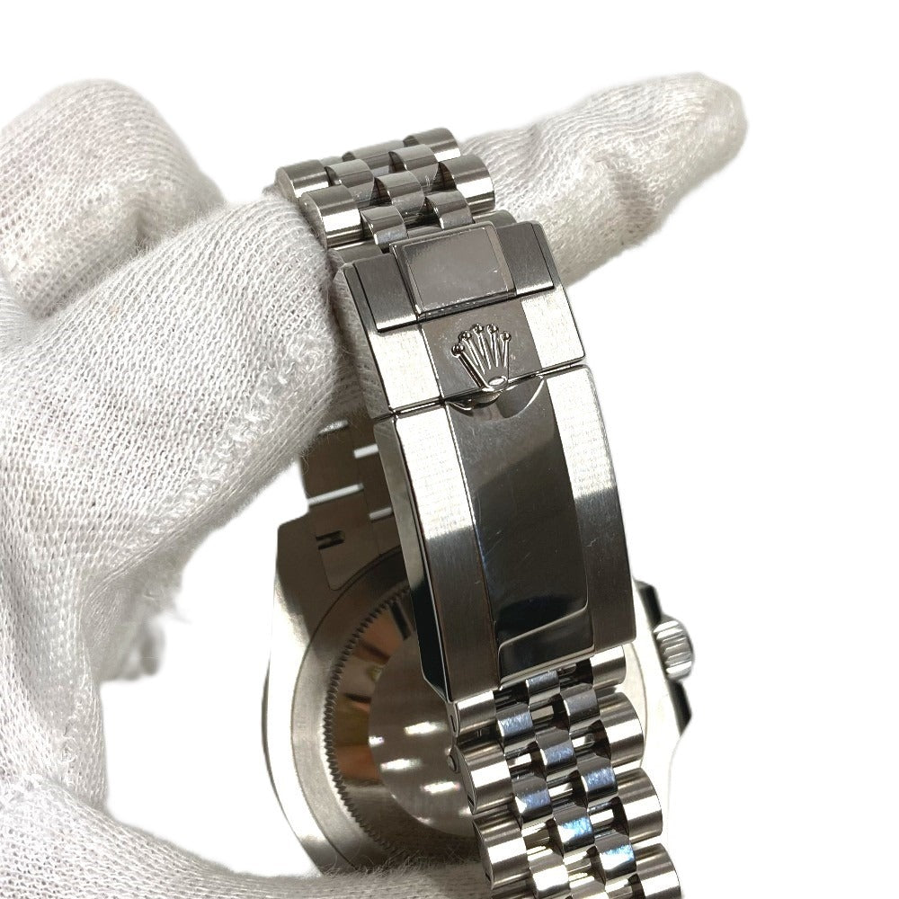 ROLEX 126710BLNR Jubilee Bracelet GMT-Master II Men's Watch SS Men's Black