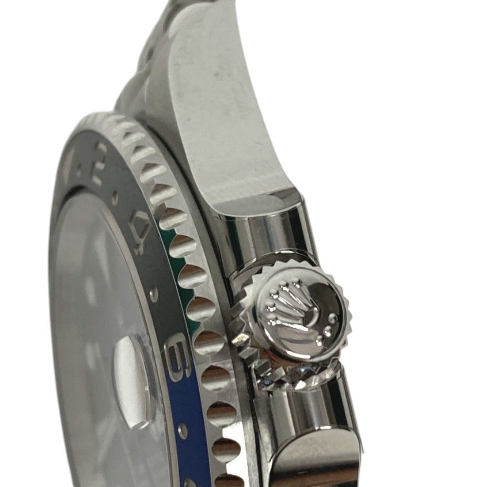 ROLEX 126710BLNR Jubilee Bracelet GMT-Master II Men's Watch SS Men's Black
