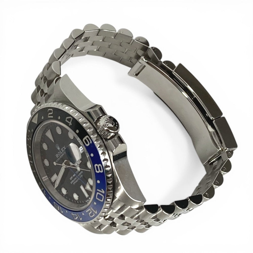 ROLEX 126710BLNR Jubilee Bracelet GMT-Master II Men's Watch SS Men's Black