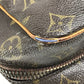 LOUIS VUITTON M45264 モノグラム ダヌーブMM ダヌーブ MM カバン ポシェット 斜め掛け ショルダーバッグ モノグラムキャンバス ユニセックス ブラウン
