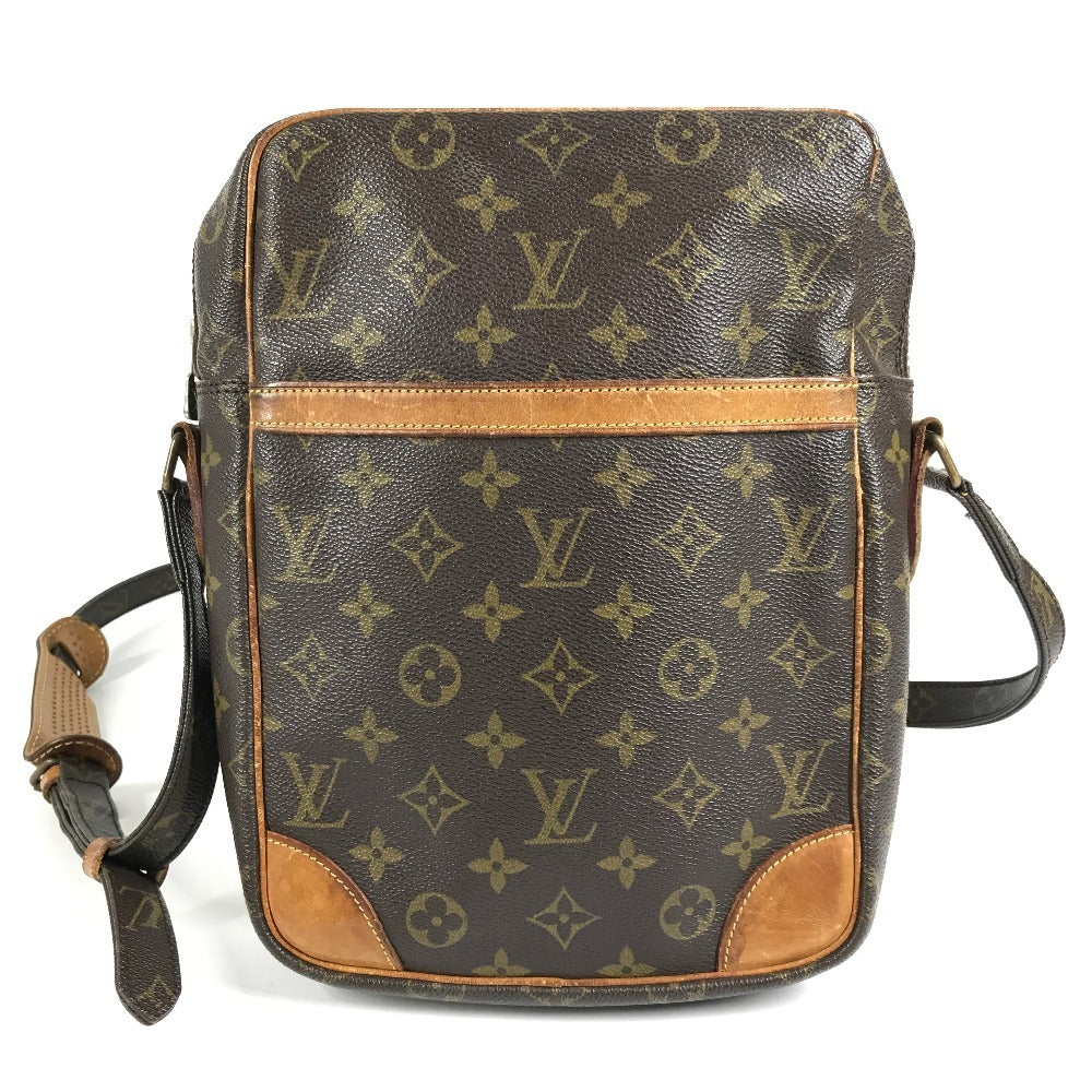 LOUIS VUITTON M45264 モノグラム ダヌーブMM ダヌーブ MM カバン ポシェット 斜め掛け ショルダーバッグ モノグラムキャンバス ユニセックス ブラウン