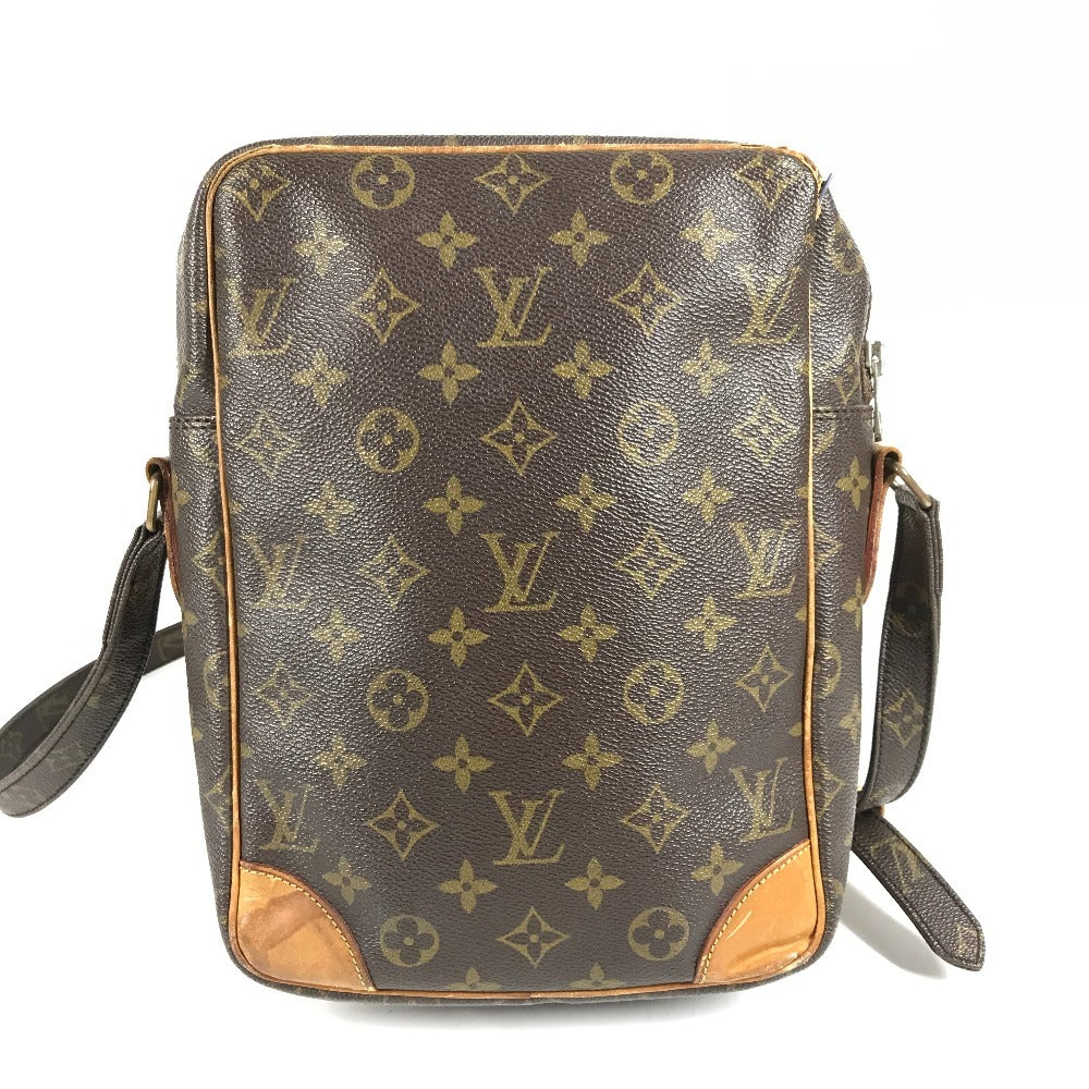 LOUIS VUITTON M45264 モノグラム ダヌーブMM ダヌーブ MM カバン ポシェット 斜め掛け ショルダーバッグ モノグラムキャンバス ユニセックス ブラウン