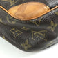 LOUIS VUITTON M45264 モノグラム ダヌーブMM ダヌーブ MM カバン ポシェット 斜め掛け ショルダーバッグ モノグラムキャンバス ユニセックス ブラウン