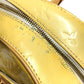 LOUIS VUITTON M93514 Monogram Vernis Summit Drive Shoulder Bag Handbag Monogram Vernis Canvas Women's Perle White