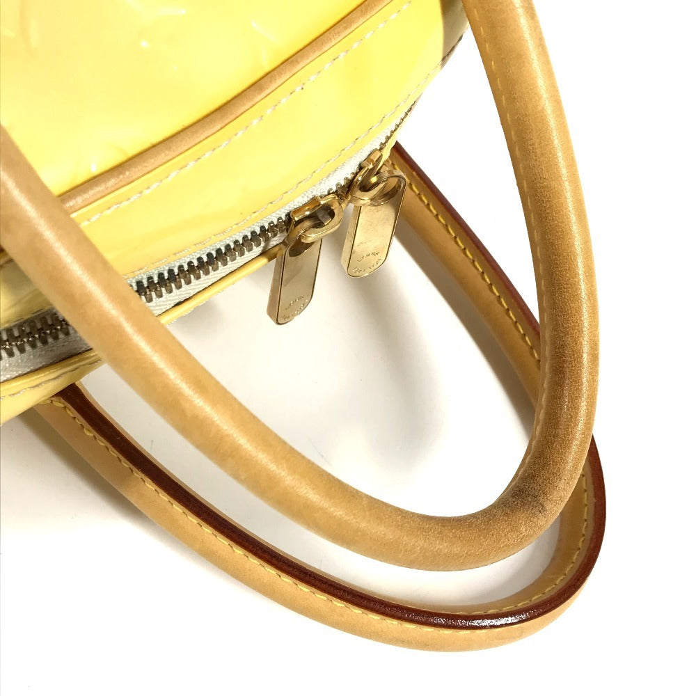 LOUIS VUITTON M93514 Monogram Vernis Summit Drive Shoulder Bag Handbag Monogram Vernis Canvas Women's Perle White