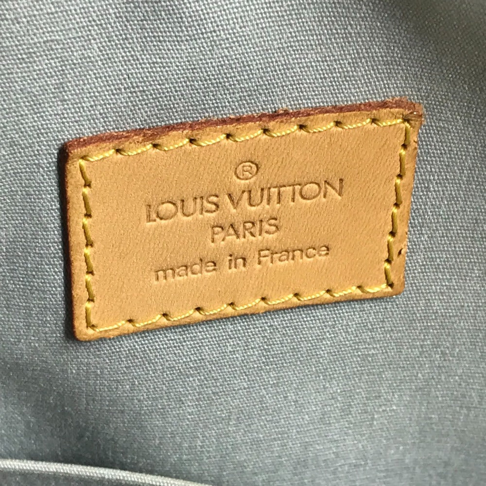 LOUIS VUITTON M93514 Monogram Vernis Summit Drive Shoulder Bag Handbag Monogram Vernis Canvas Women's Perle White