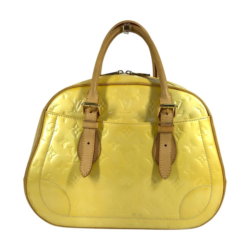 LOUIS VUITTON M93514 Monogram Vernis Summit Drive Shoulder Bag Handbag Monogram Vernis Canvas Women's Perle White