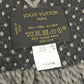 LOUIS VUITTON M72242 Monogram Echarpe Logomania Fashion Accessory Winter Accessory Warmth Fringe Scarf Wool Unisex Gray
