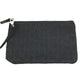 BVLGARI Logomania Pouch Tote Bag Handbag Leather/Canvas Unisex Black