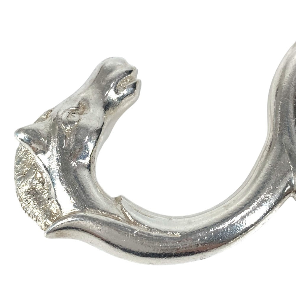 HERMES Horse Head Cheval Coaster Pot Holder Interior Object SV925 Unisex Silver