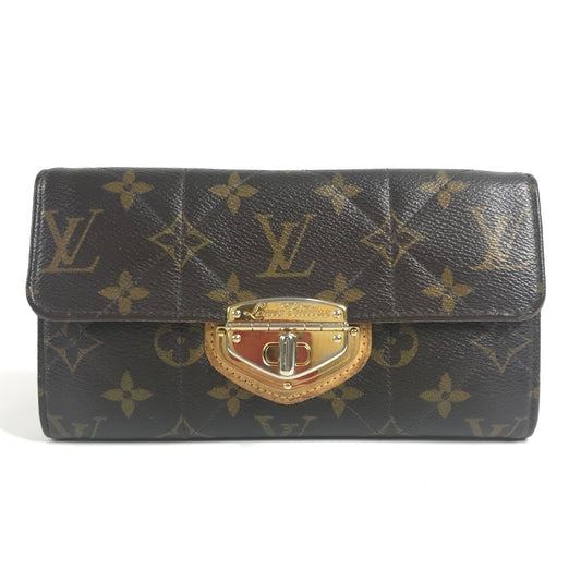 LOUIS VUITTON M66556 モノグラムエトワール ポルトフォイユ サラ ロングウォレット フラップ 長財布 モノグラムキャンバス ユニセックス ブラウン