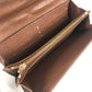 LOUIS VUITTON M66556 Monogram Etoile Portefeuille Sarah Long Wallet Flap Long Wallet Monogram Canvas Unisex Brown